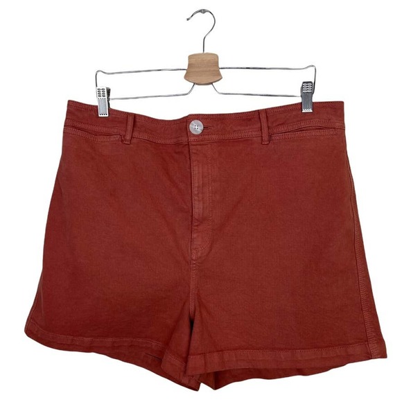 LOFT Blush colored Welt Pocket Shorts Size 14 - Picture 2 of 10